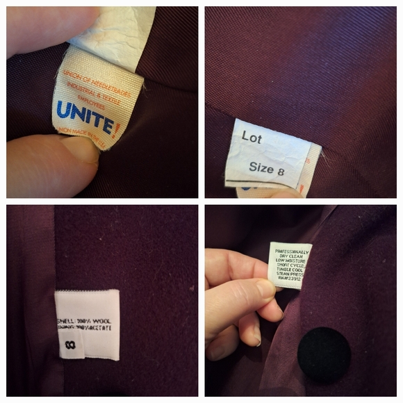 Forecaster vintage union tag 100%  wool sz 8 - Picture 11 of 14